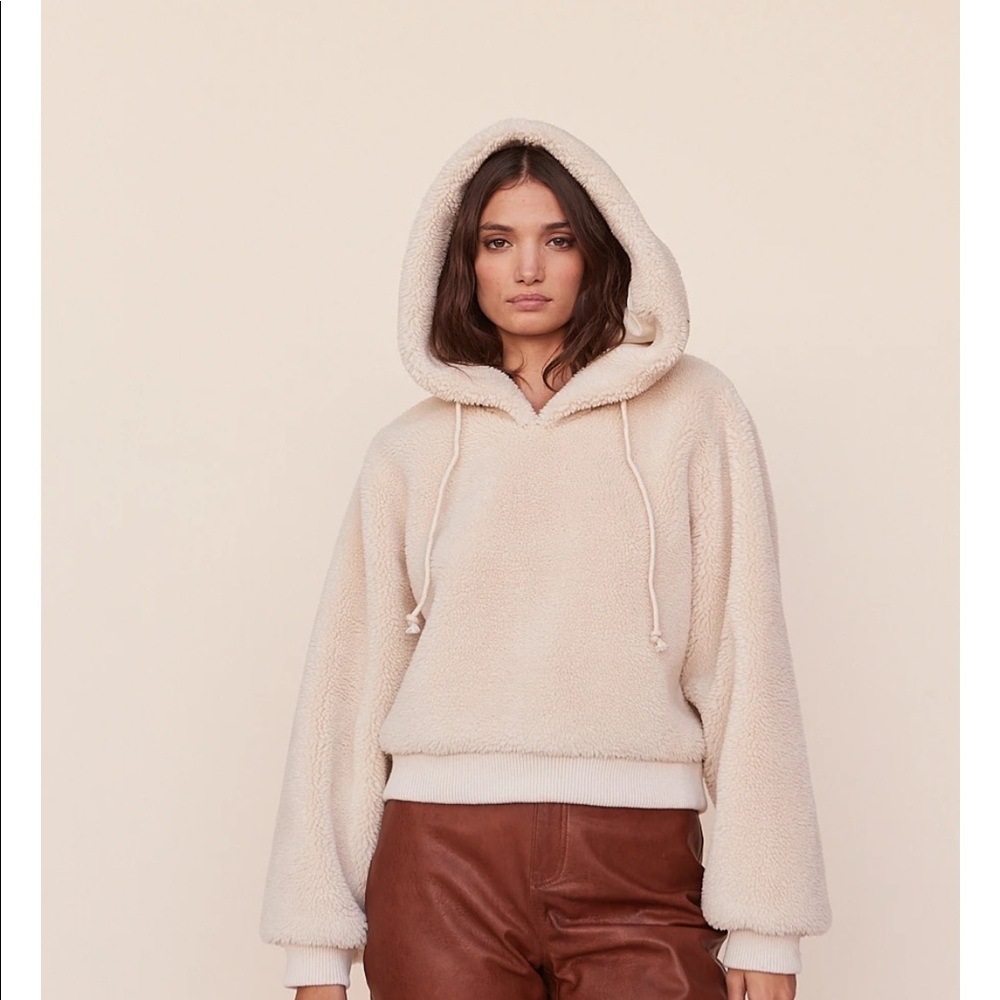 LPA Suzetta Jacket Natural Combo Sherpa